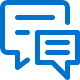 Carrera Software | Blue icon of two overlapping chat bubbles, each containing horizontal lines representing text, symbolizing communication or messaging. - Splashtop Remote Desktop - South Africa Carrera Software | Blue icon of two overlapping chat bubbles, each containing horizontal lines representing text, symbolizing communication or messaging.