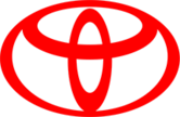 Carrera Software | Red Toyota logo featuring three overlapping ovals on a transparent background.